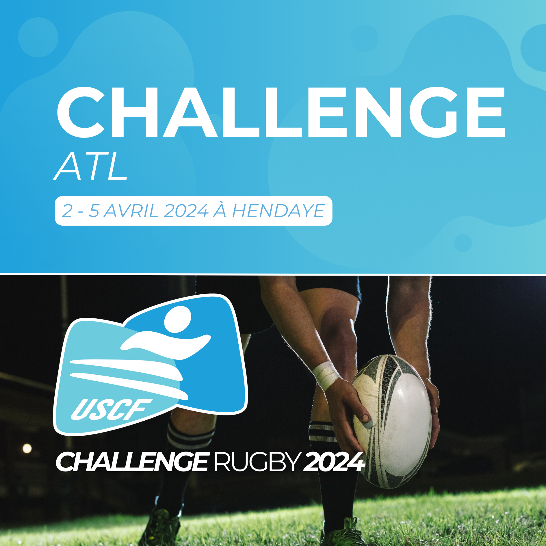 Le challenge de rugby du Comité ATL à Hendaye