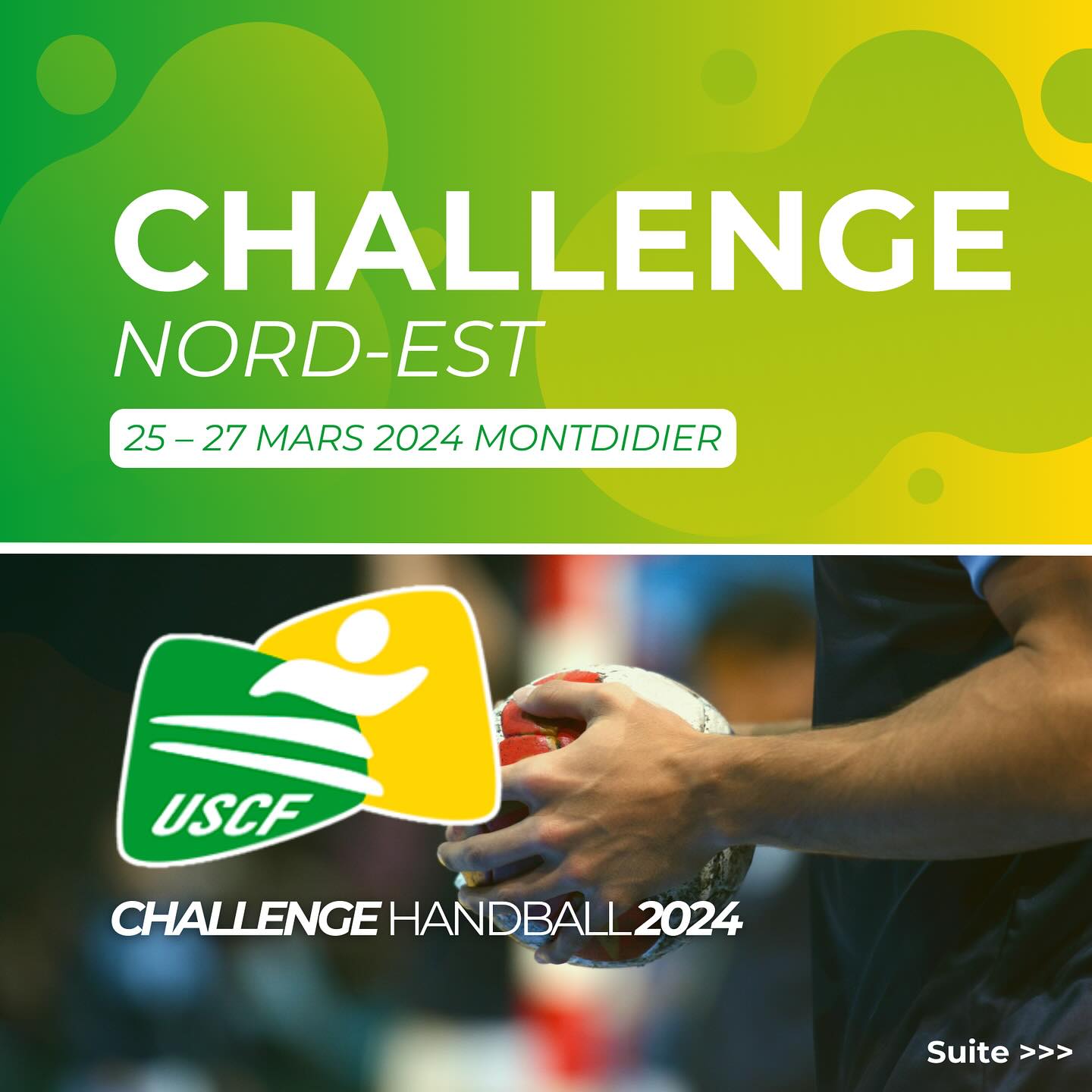 Le Comité Nord-Est à Montdidier pour son challenge de handball