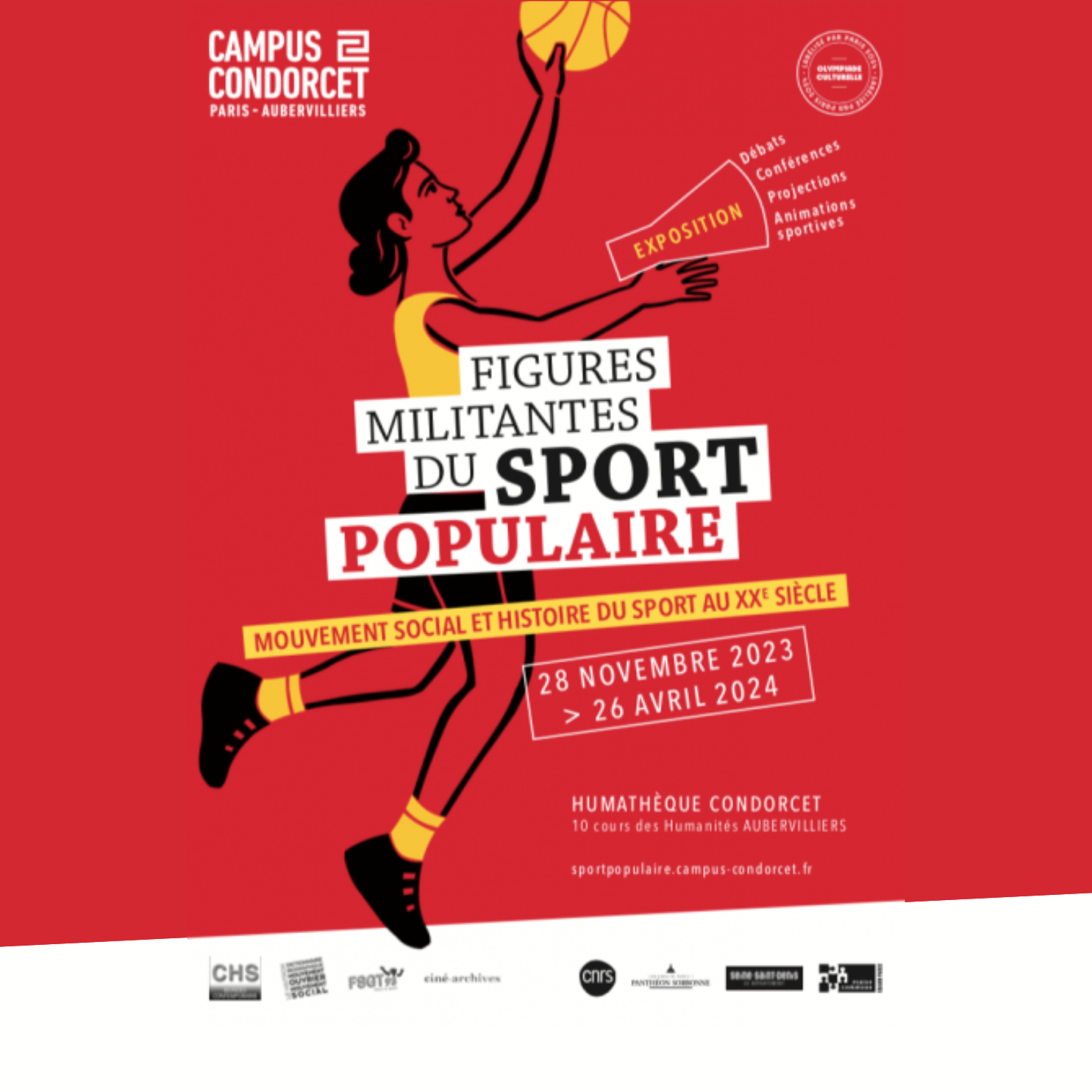 Une exposition sur les figures du sport populaire à Aubervilliers