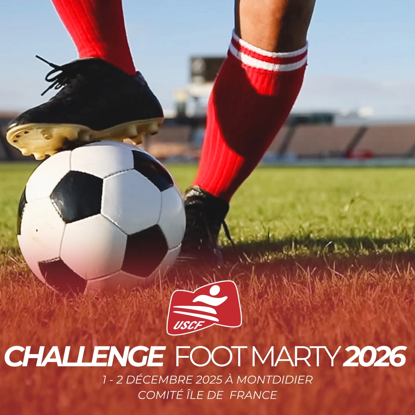 ➡️ CHALLENGE FOOT MARTY – CIDF ⚽🔴🔴