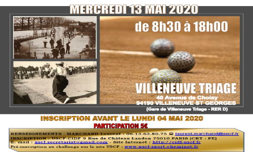 2020 - CIDF - Boules Lyonnaises - TERMINE