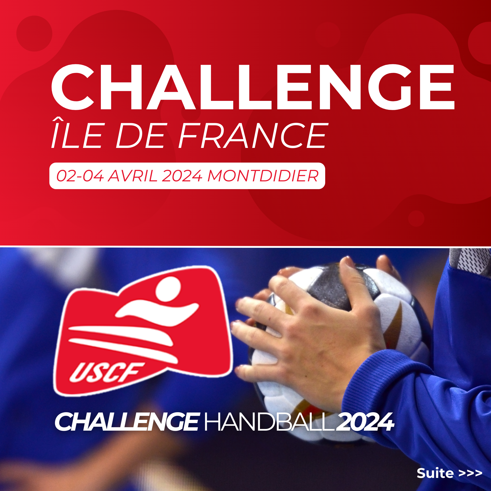 Le stage de handball du CIDF à Montdidier