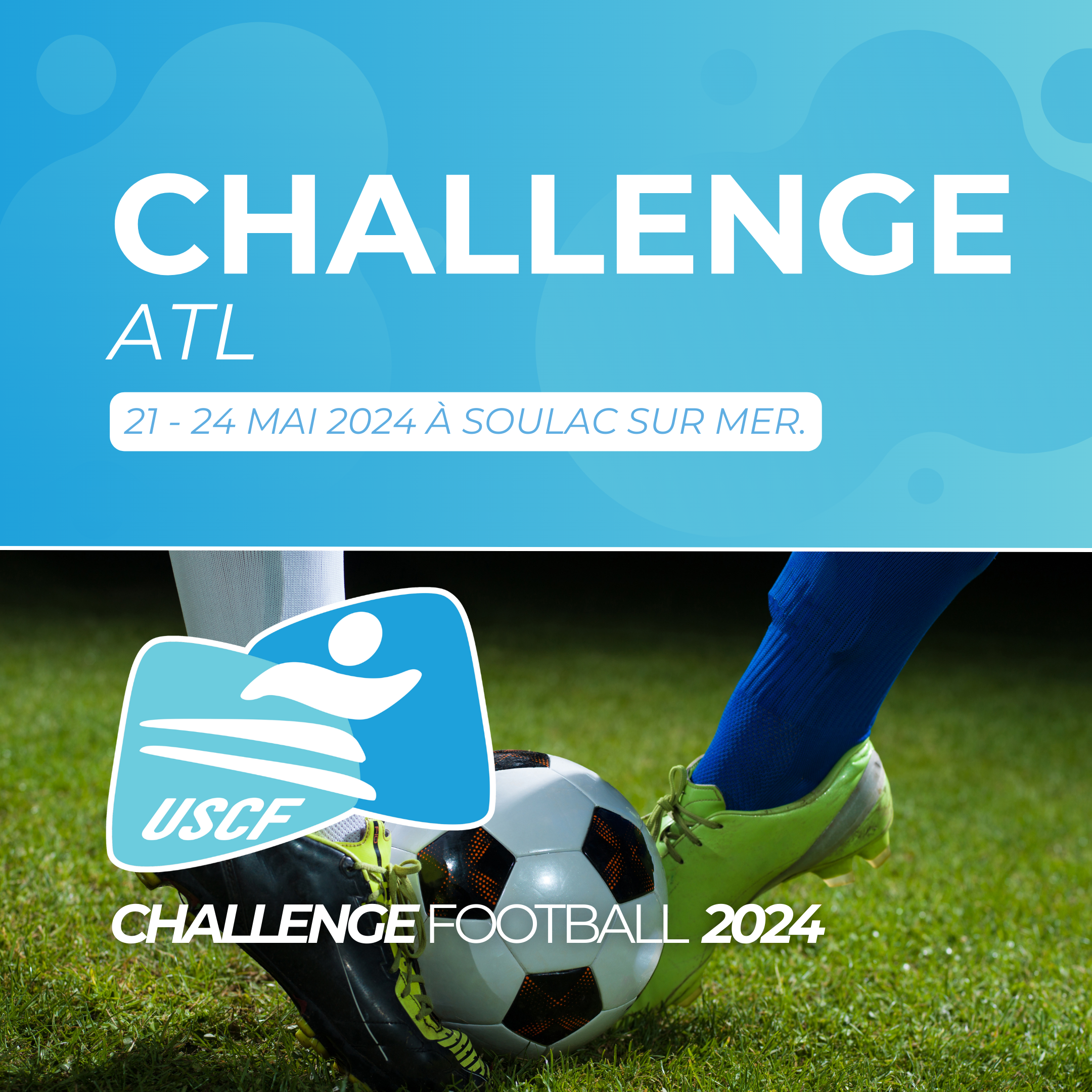 Retour sur la nouvelle formule du challenge de football ATL
