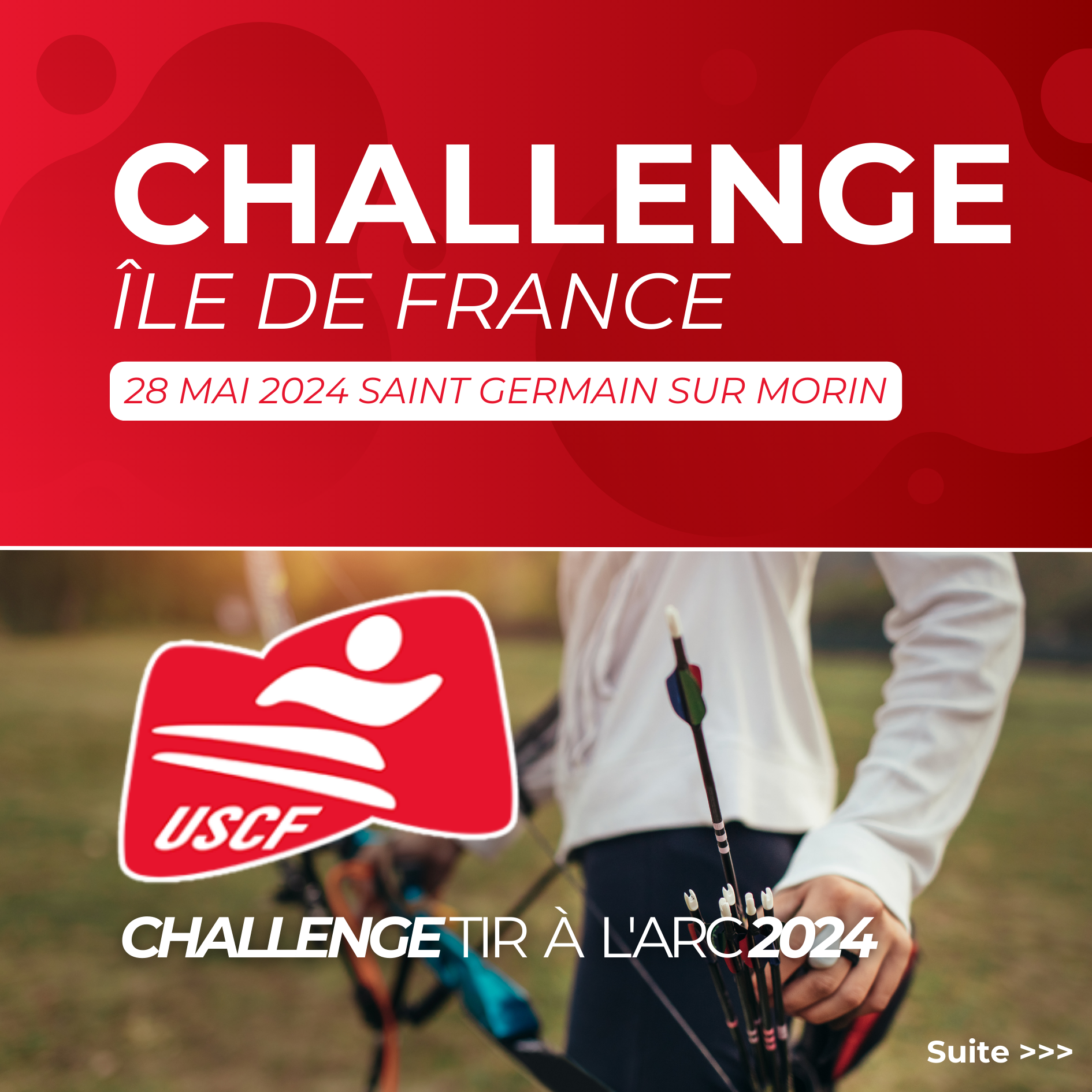 Le challenge de tir à l'arc du CIDF à Saint-Germain sur Morin