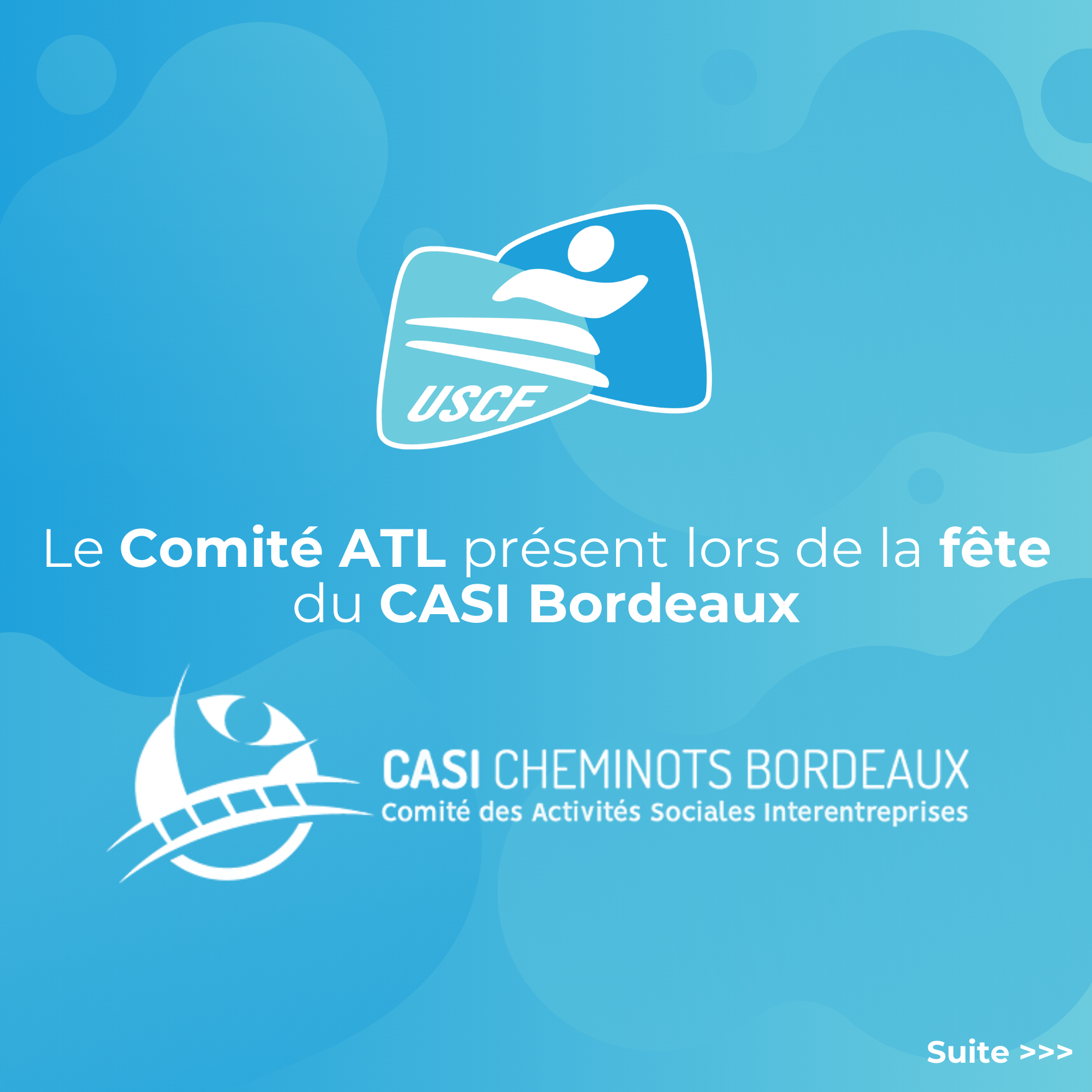 Le Comité ATL présent lors de la fête du CASI Bordeaux