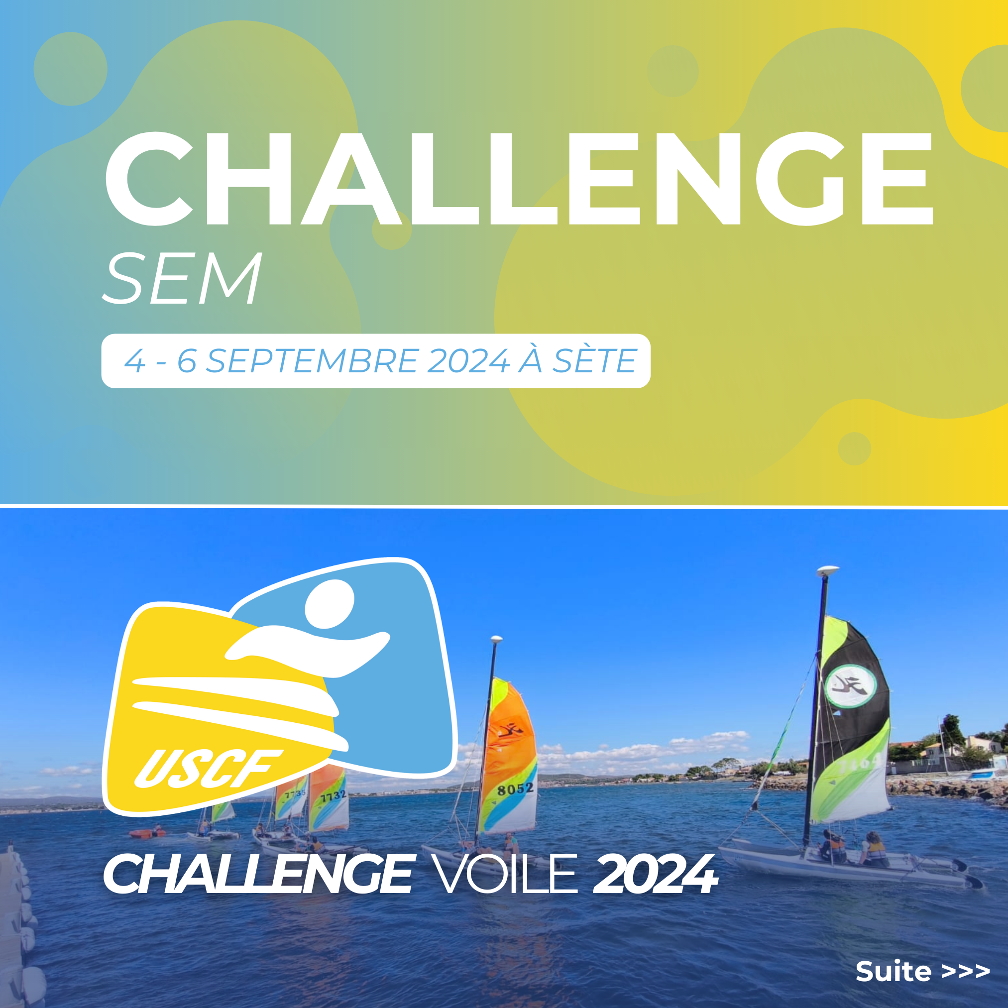 Retour sur le challenge SEM Voile à Sète