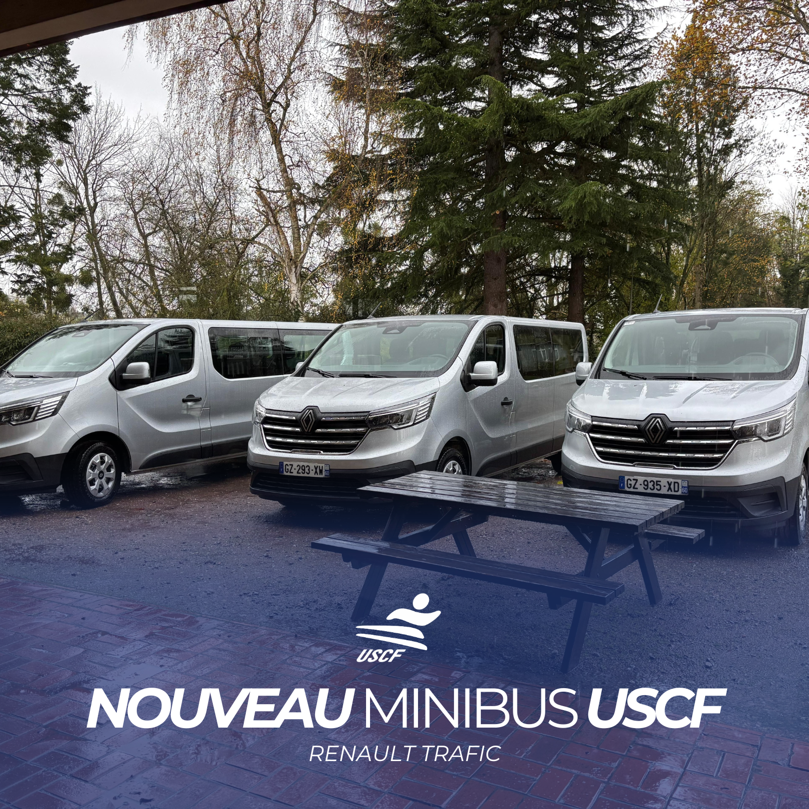 De nouveaux minibus pour l’USCF et ses Comités