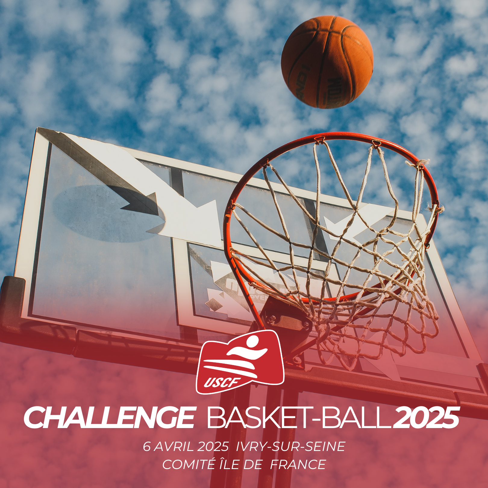 Le Comité Île-de-France organisait ce jeudi 6 avril 2025 son challenge de basket-ball à Ivry-sur-Seine.