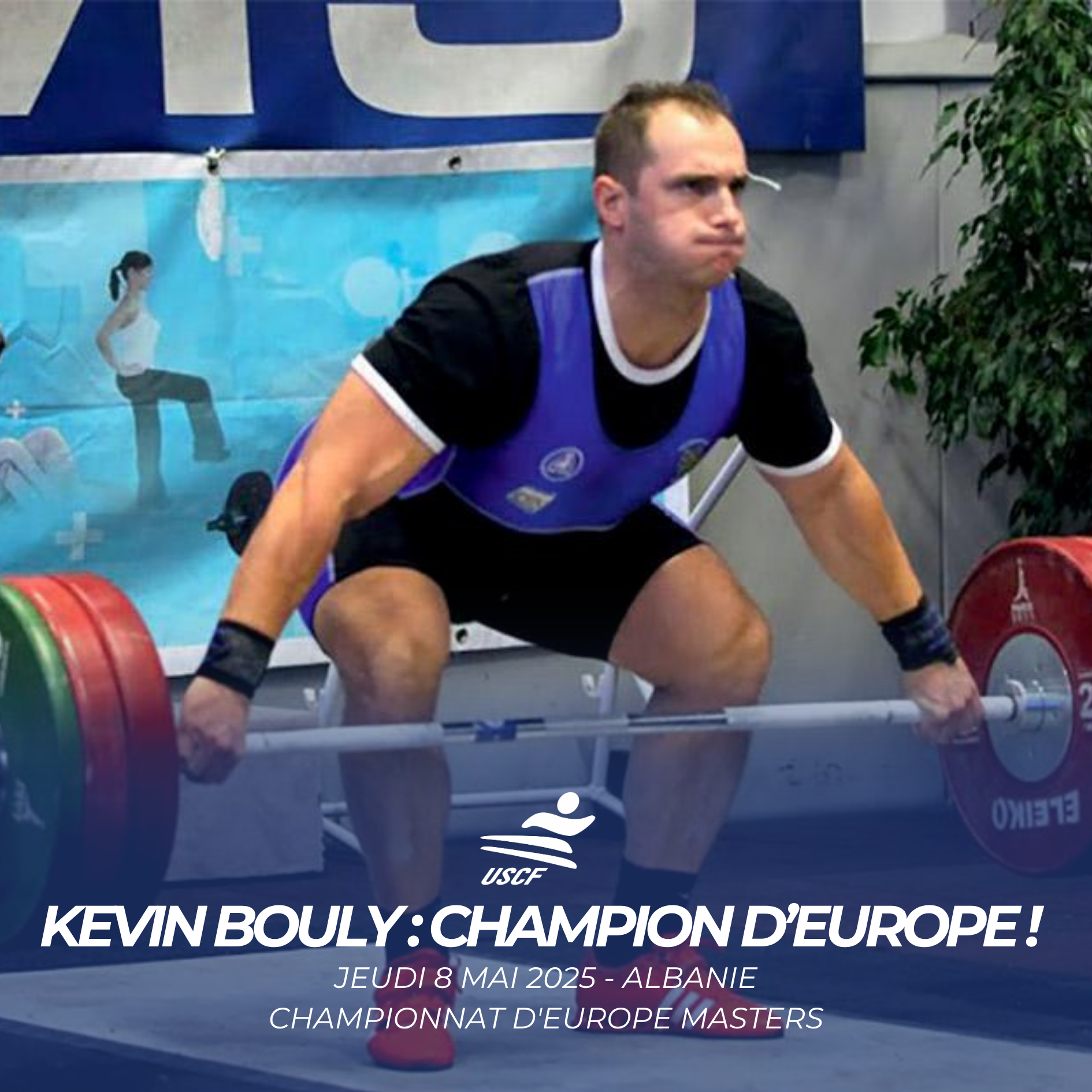 Kevin Bouly, champion d’Europe !