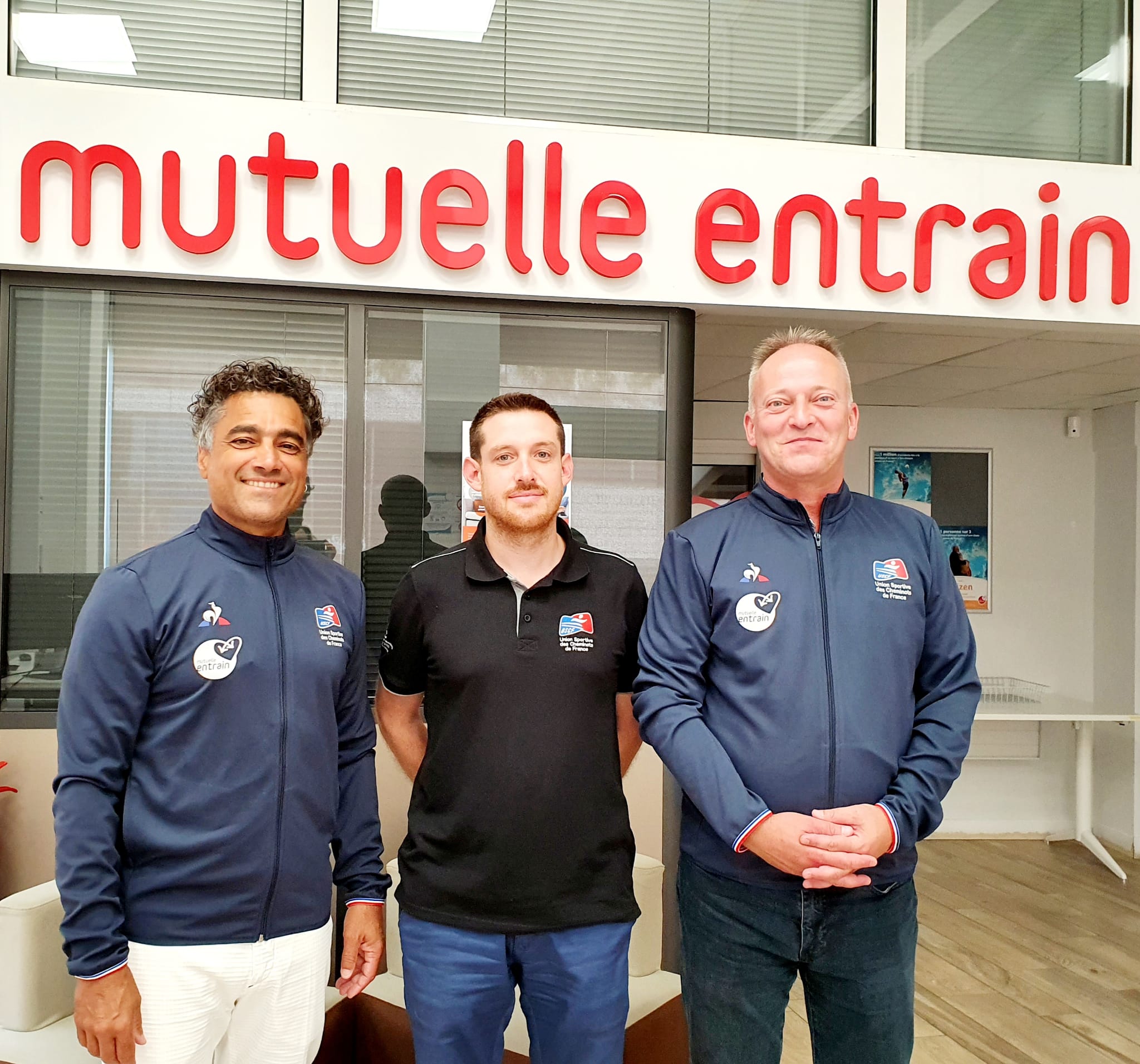 Mutuelle Entrain accompagne les sportifs de l’USCF dans les championnats sportifs internationaux cheminots.