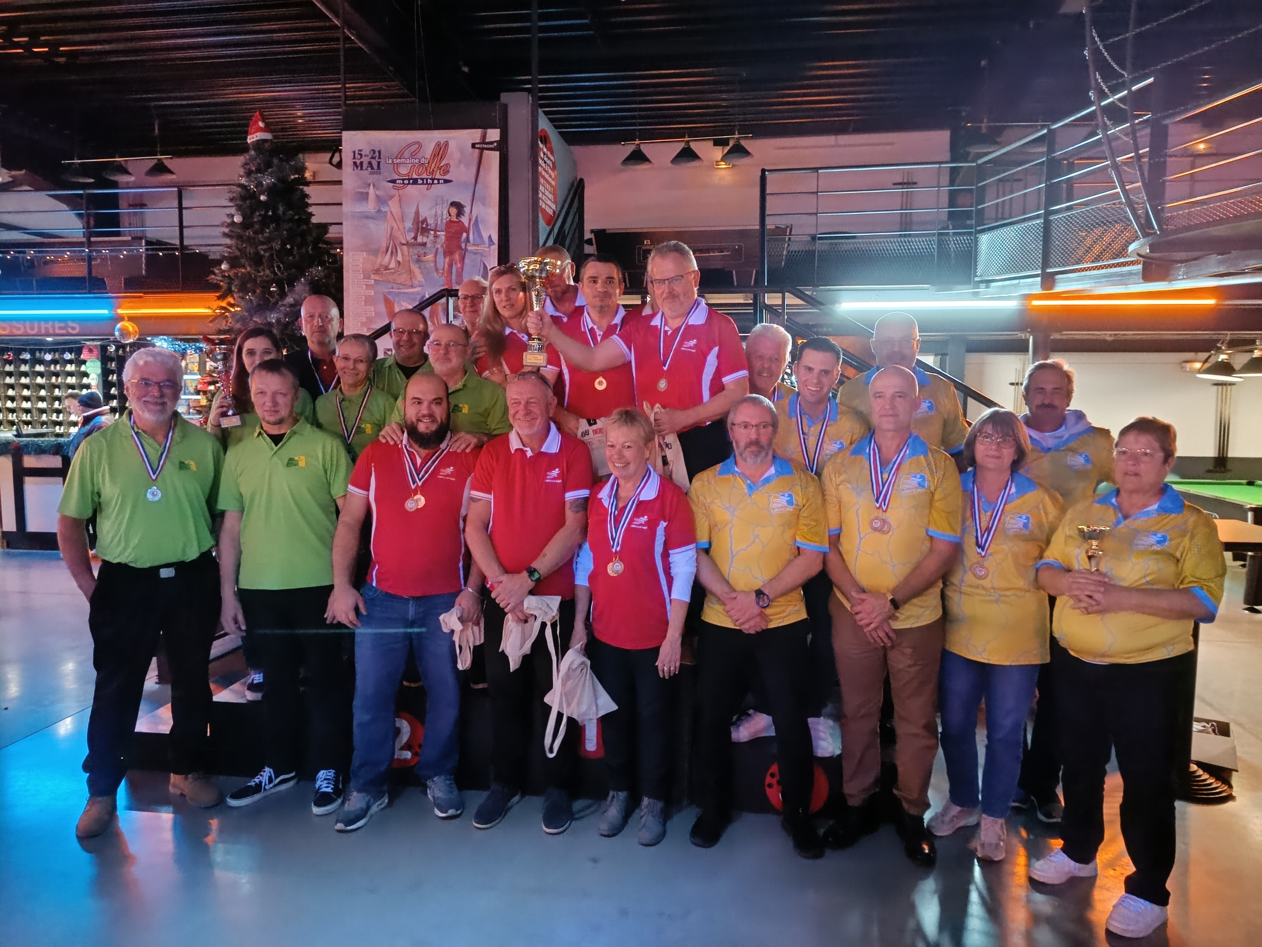 Le Comité Île-de-France remporte le challenge USCF de bowling
