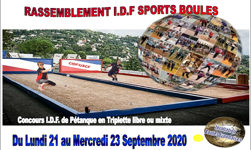 2020 - CIDF - BOULES LYONNAISES - TERMINE