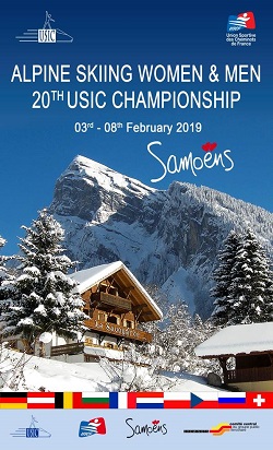 L'USIC de Ski Alpin 2019 au centre CCGPF de Samoëns!!!