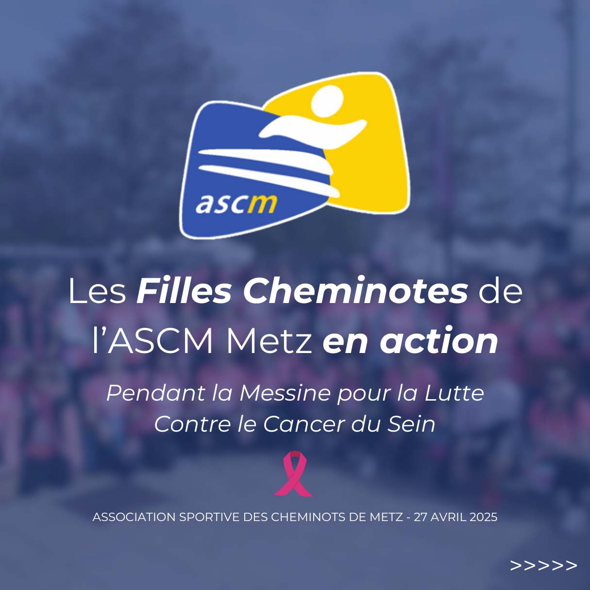 Les Filles Cheminotes de l’ASCM Metz en action