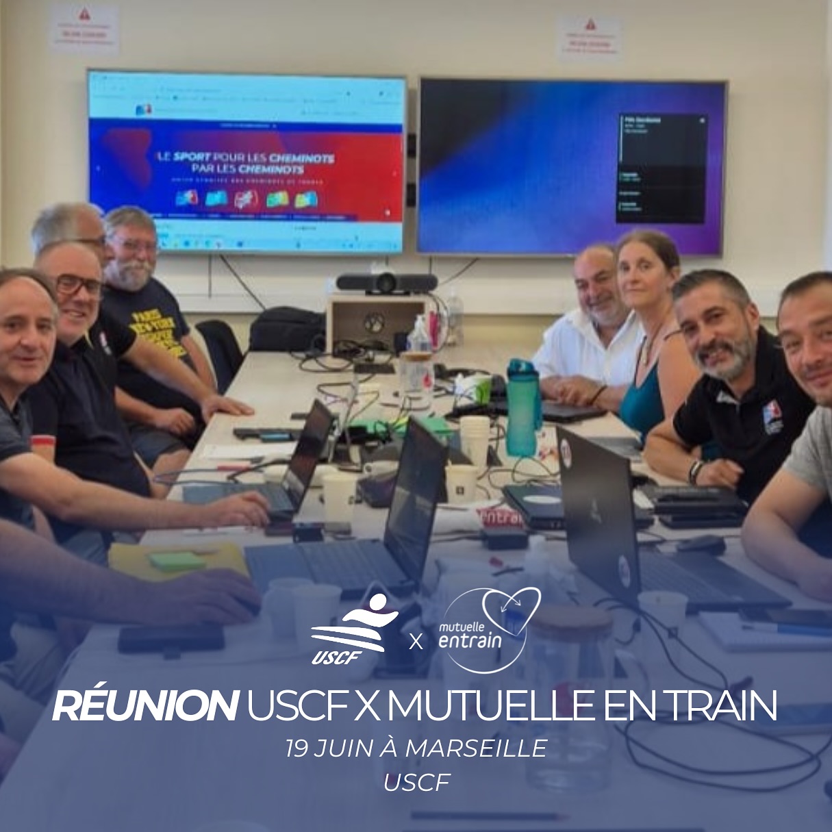 Réunion Uscf x Mutuelle entrain