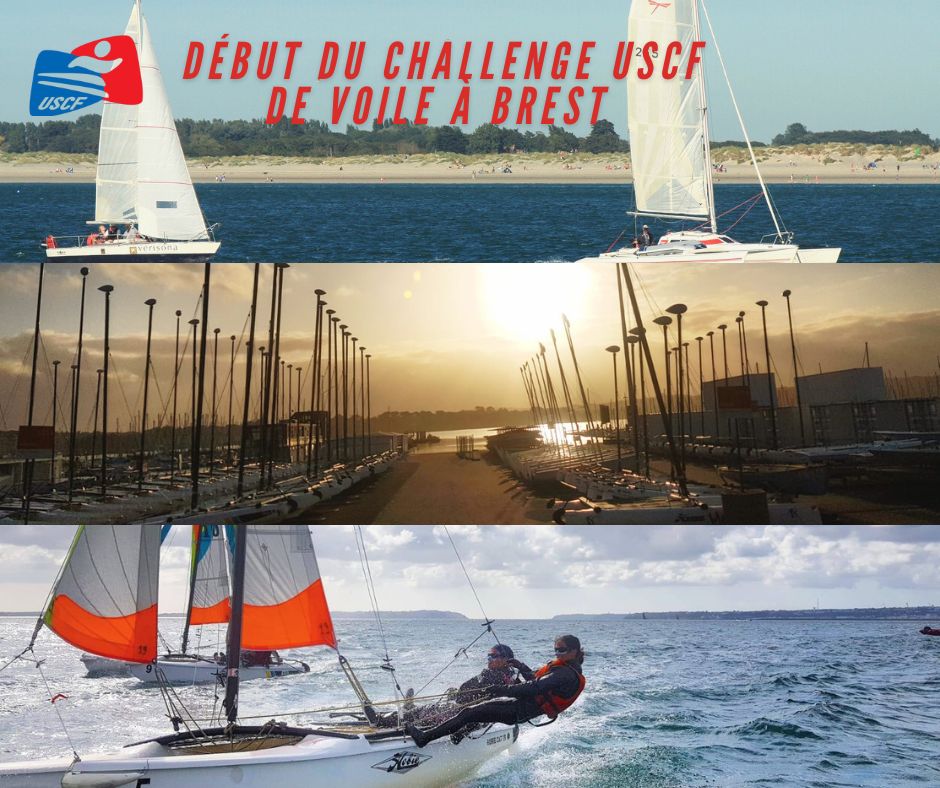 Début du Challenge USCF de Voile à Brest