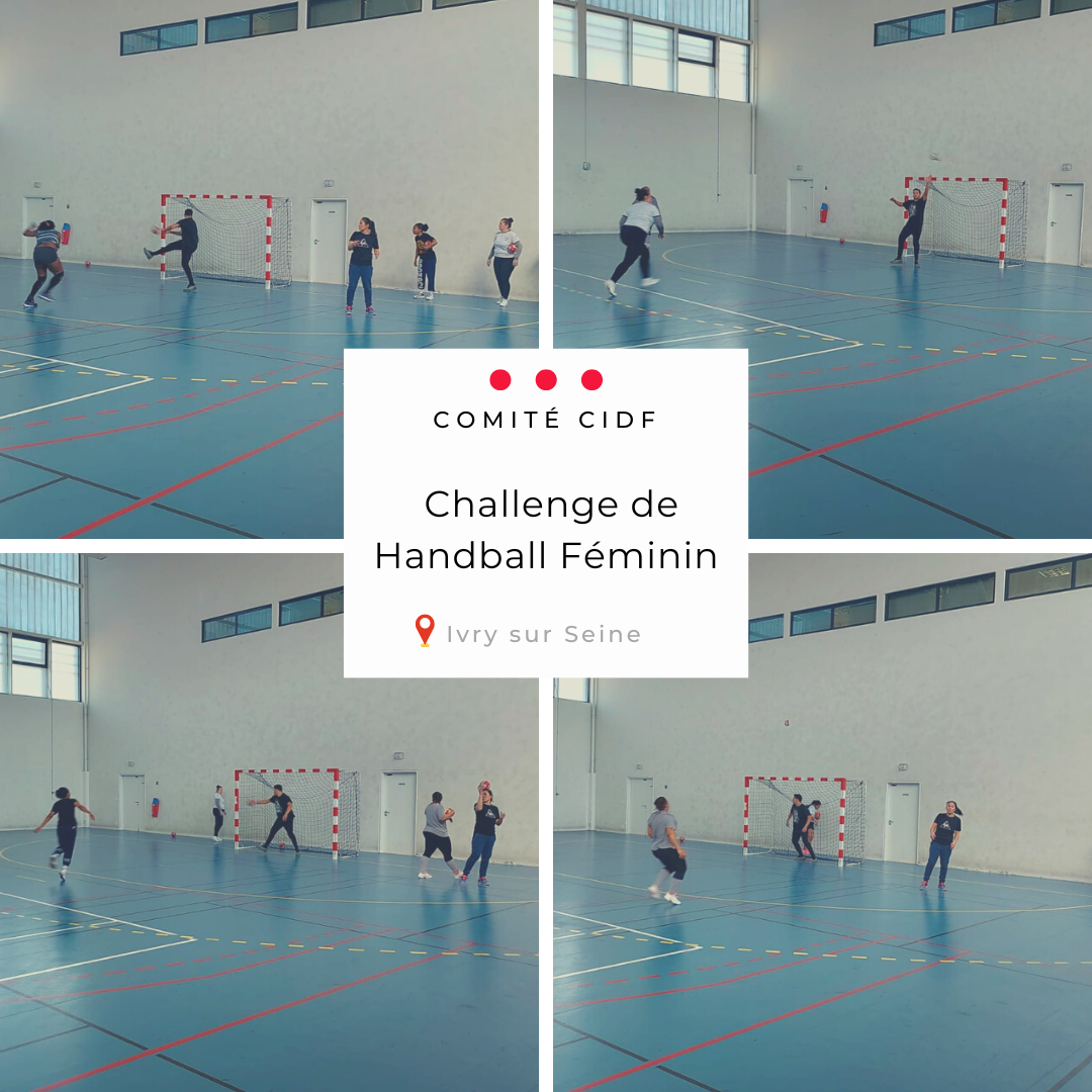 Le CIDF à Ivry-sur-Seine pour son Challenge de Handball Féminin