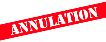 Annulation Challenge Comité Atlantique