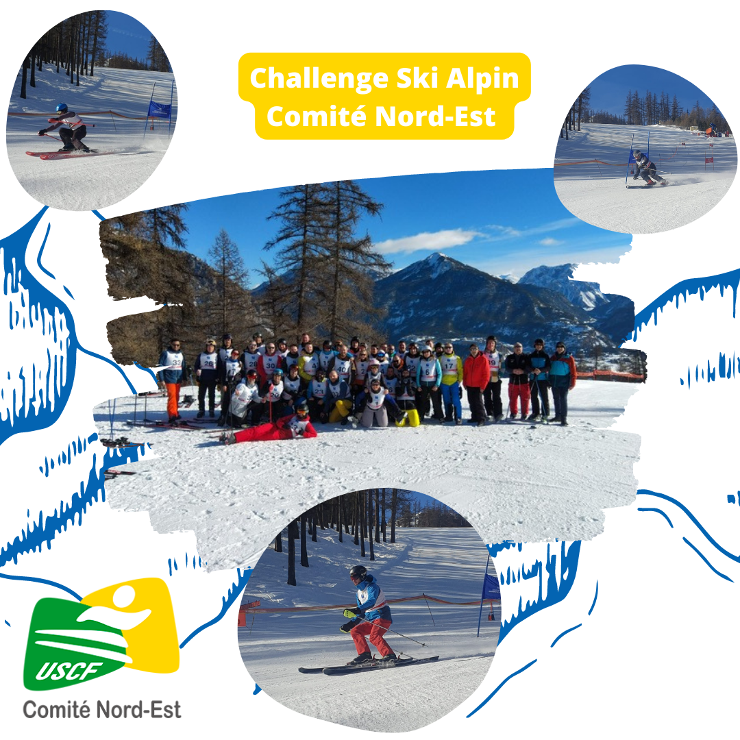 Le Challenge de Ski Alpin du Comité Nord-Est à Briançon