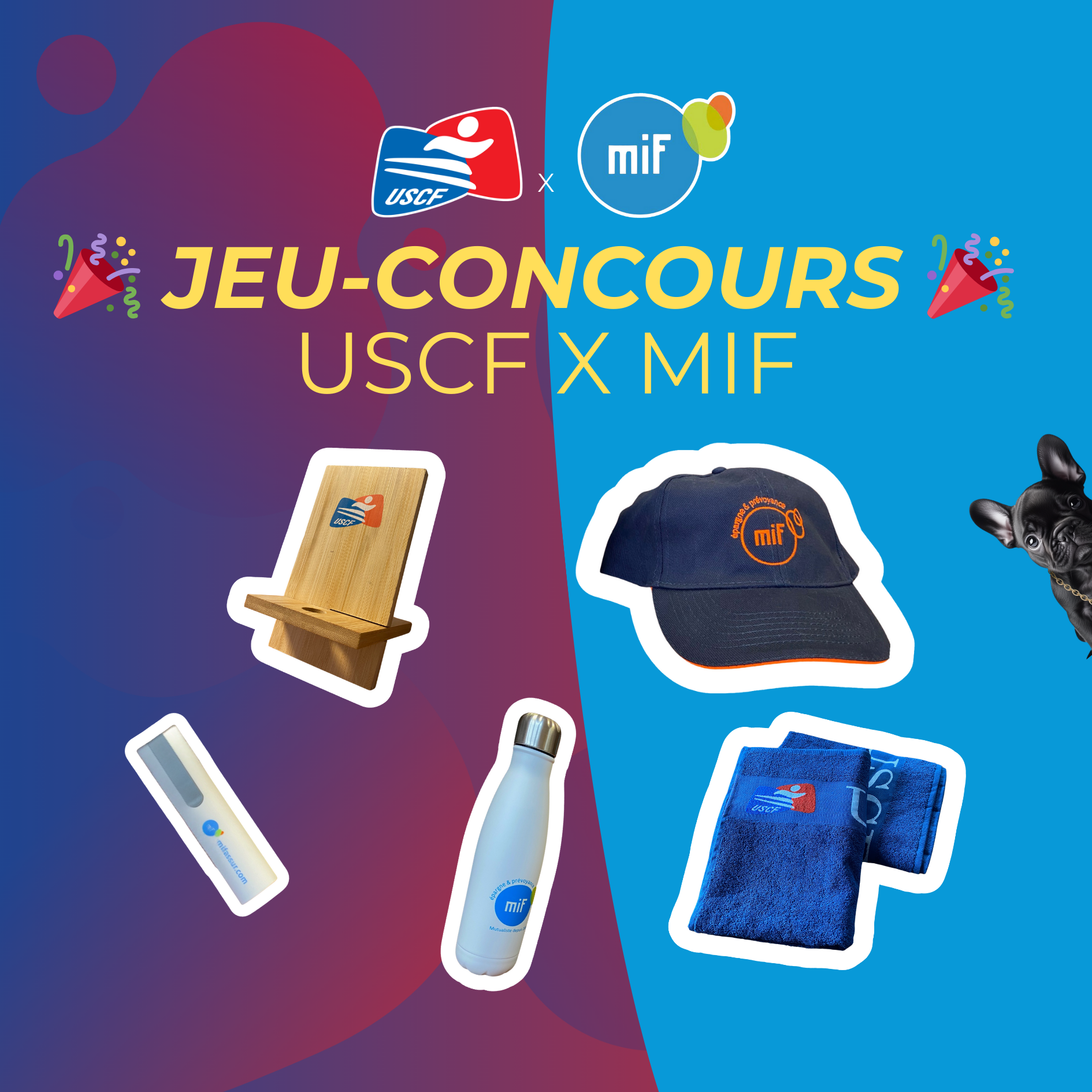Jeu concours MIF x USCF : 10 ans de partenariat au service du sport cheminot !