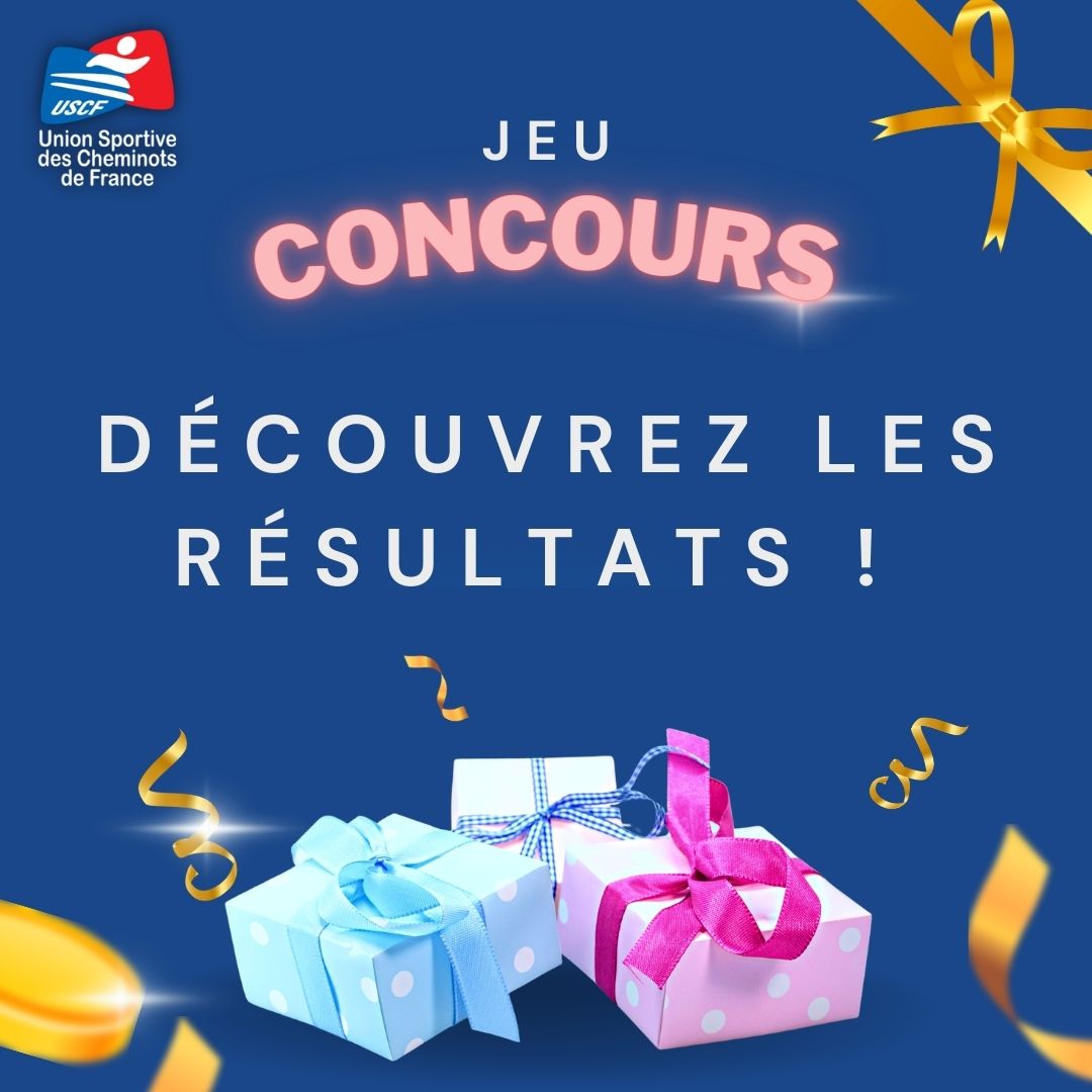 Découvrez les vainqueurs du jeu concours de décembre !