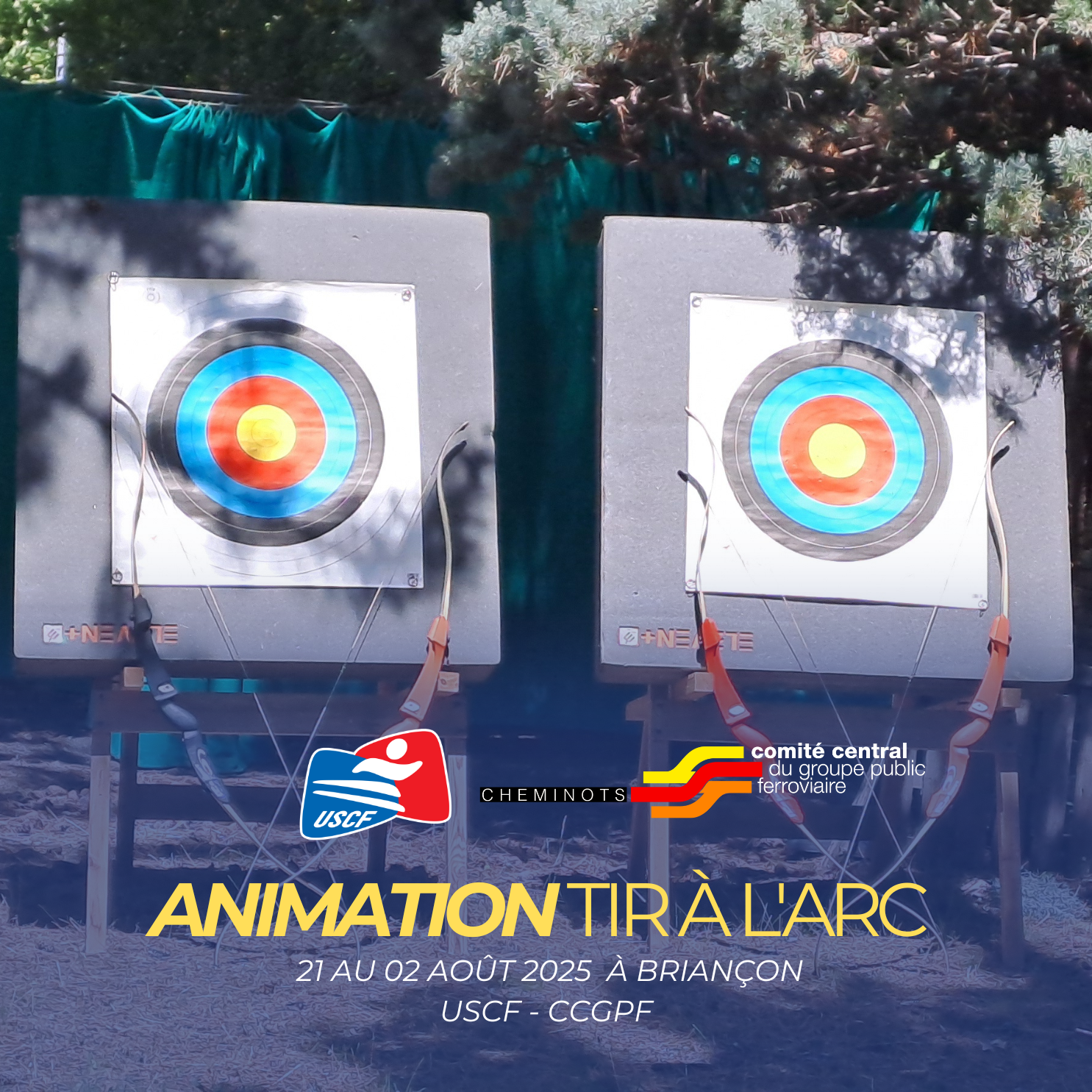 Animation tir à l'arc