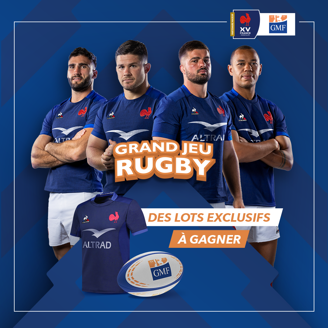 Jouez avec la GMF pendant le Tournoi des 6 Nations et remportez des cadeaux !