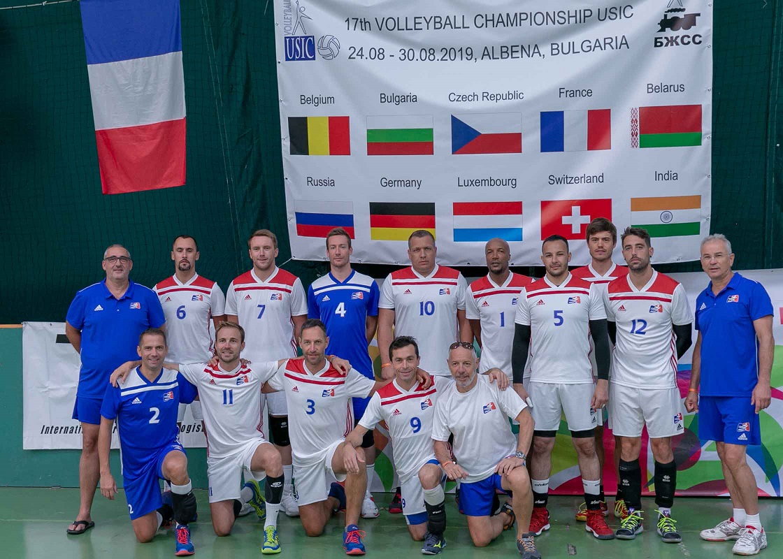 L'équipe de France USCF de Volley-ball se classe 6ème au championnat USIC!!!