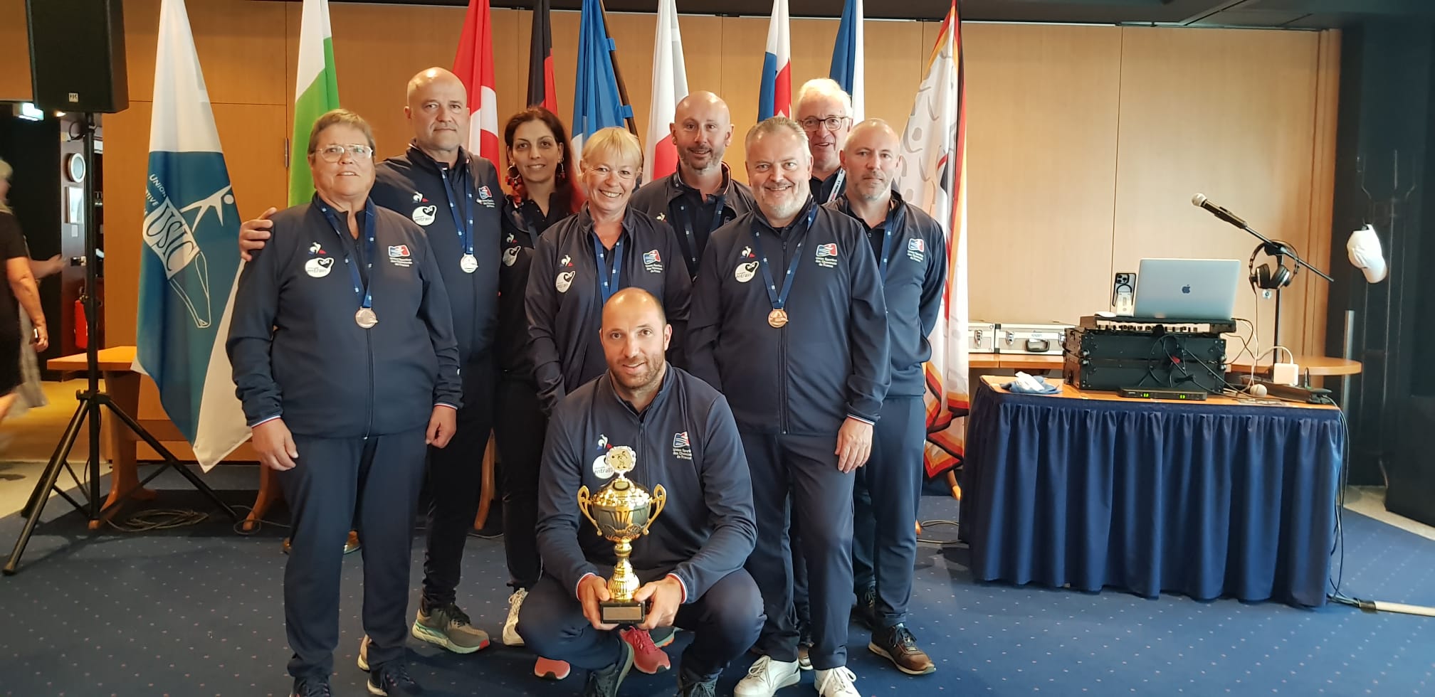 La France sur le podium de l'USIC de Bowling