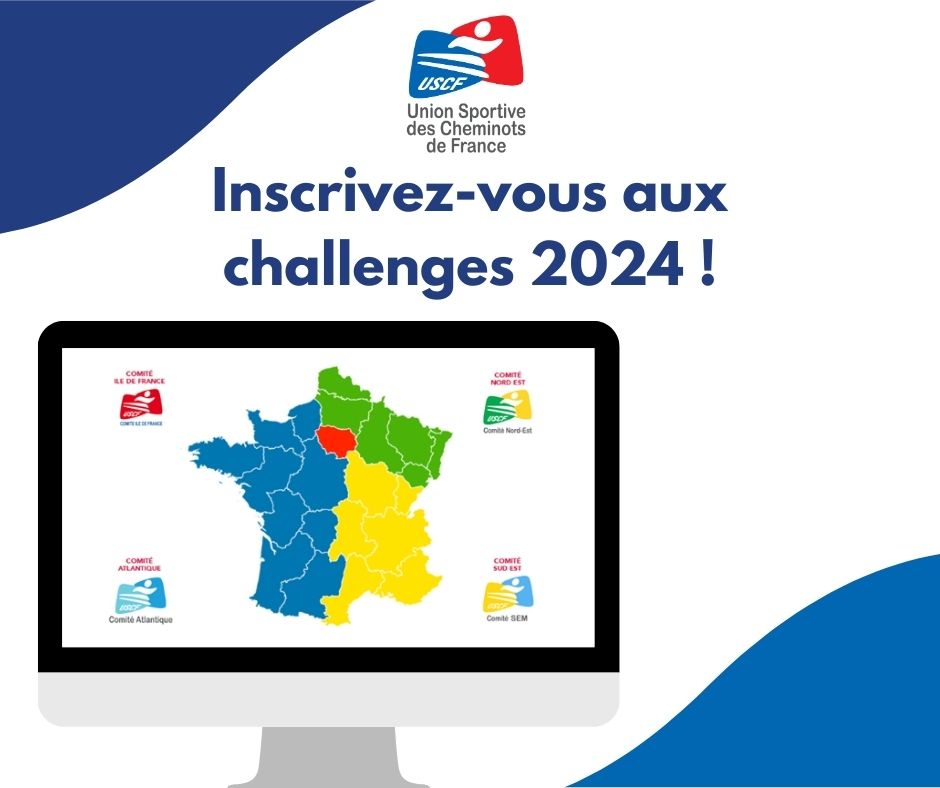 Inscrivez vous aux challenges des Comités 2024