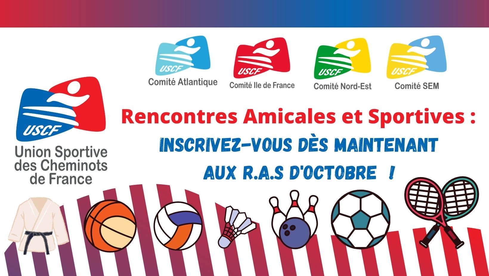 Les Rencontres Amicales et Sportives d’Octobre