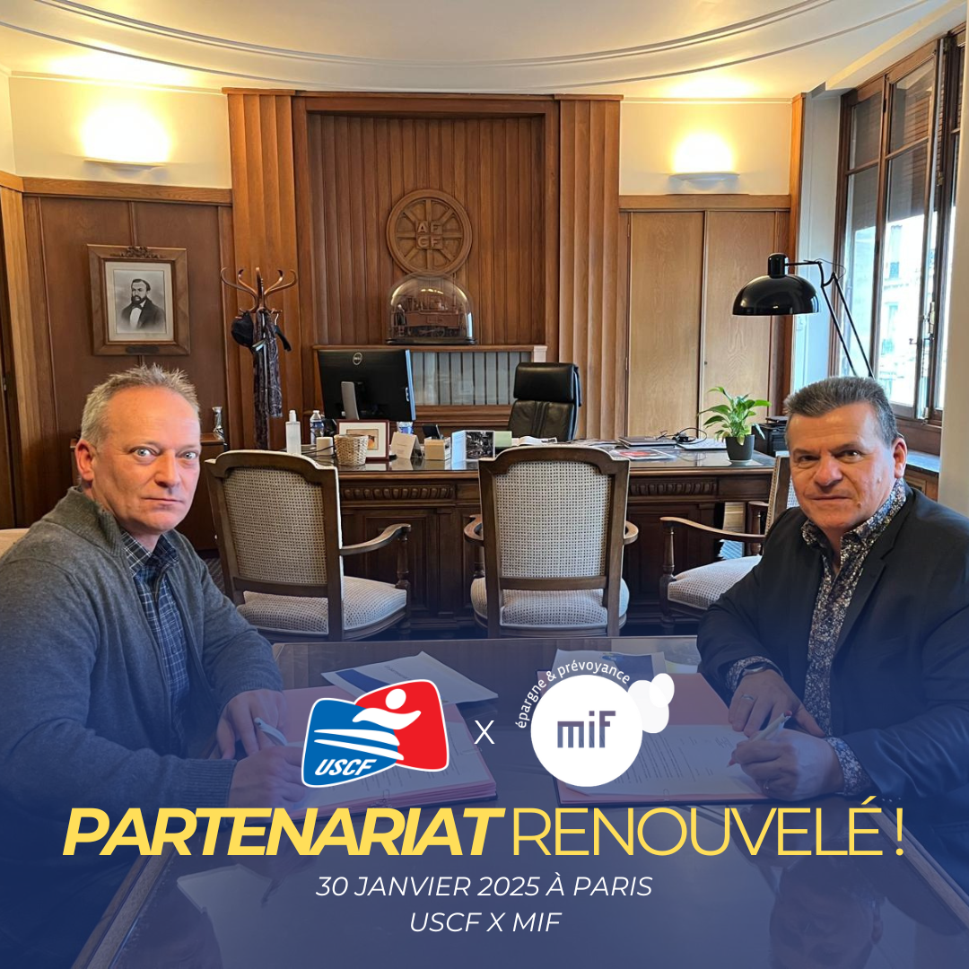 L’USCF et la MIF renouvellent leur partenariat pour une 10ᵉ année !
