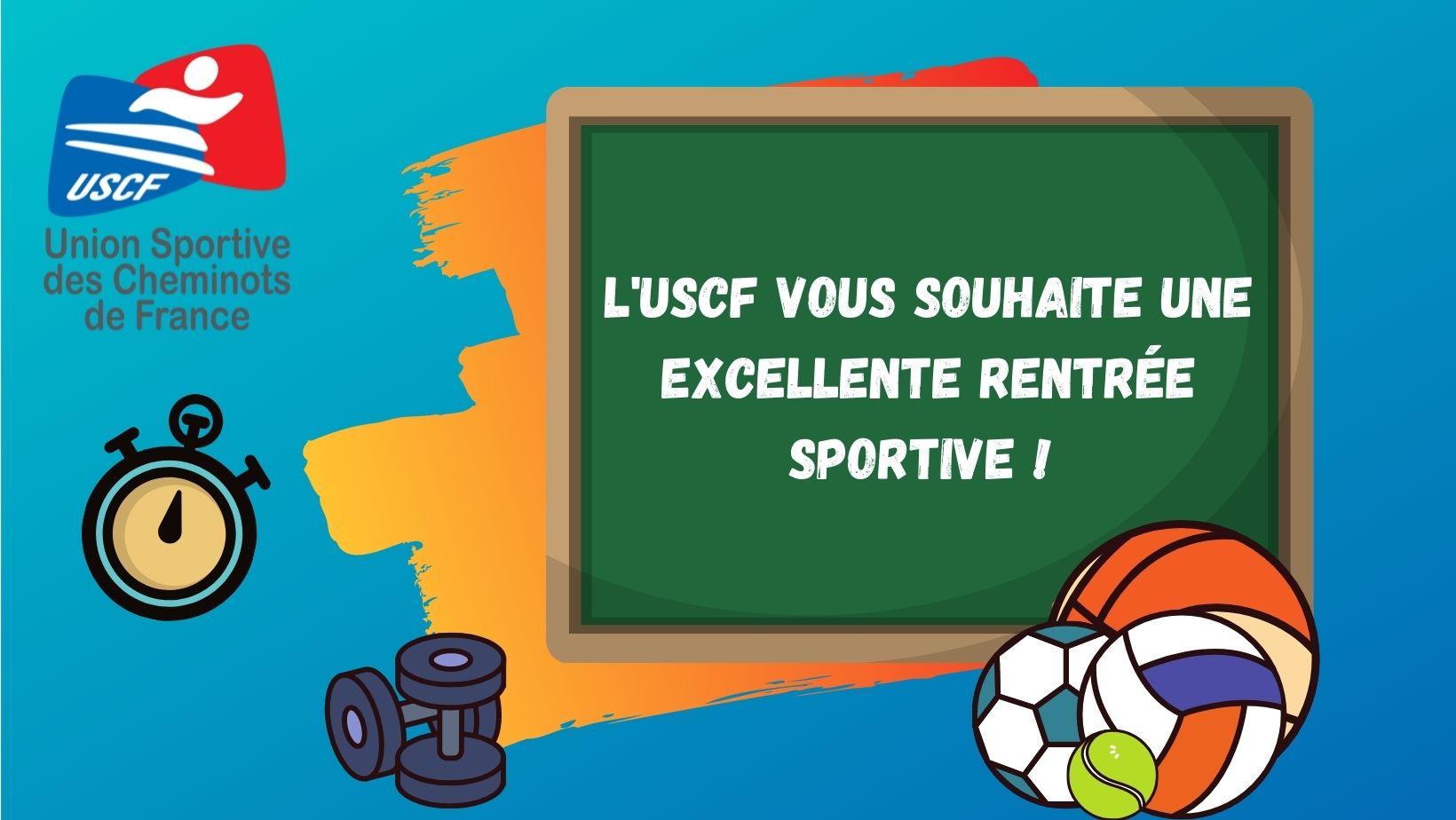 Rentrée sportive : rejoignez-nous dans les clubs cheminots !