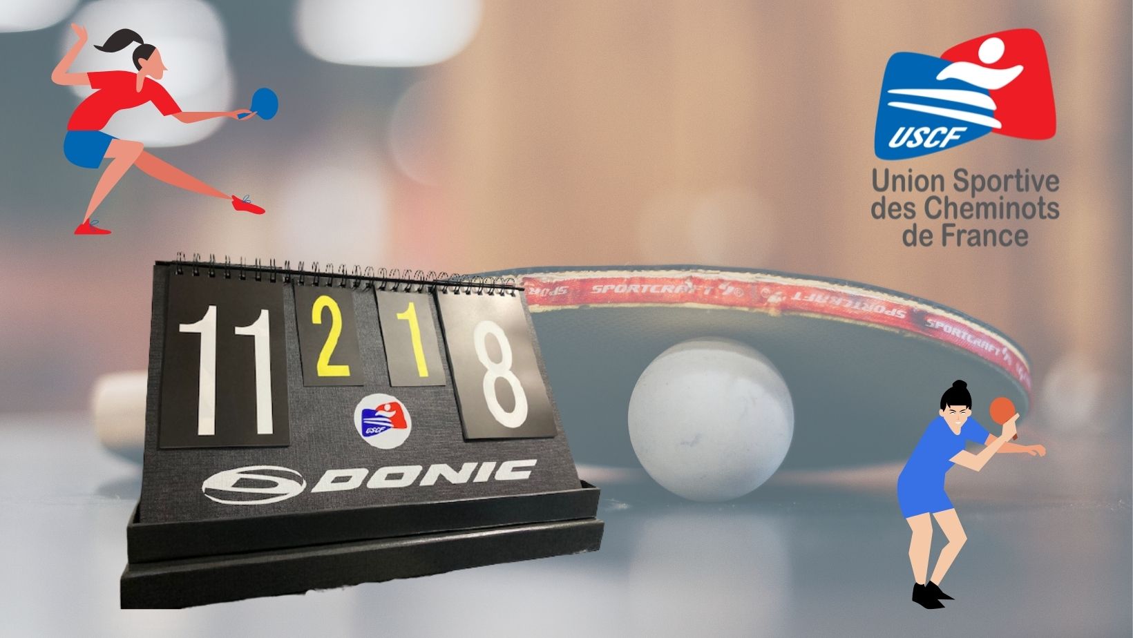 L'USCF se dote de nouveaux tableaux de score pour les prochains Challenges de Tennis de Table