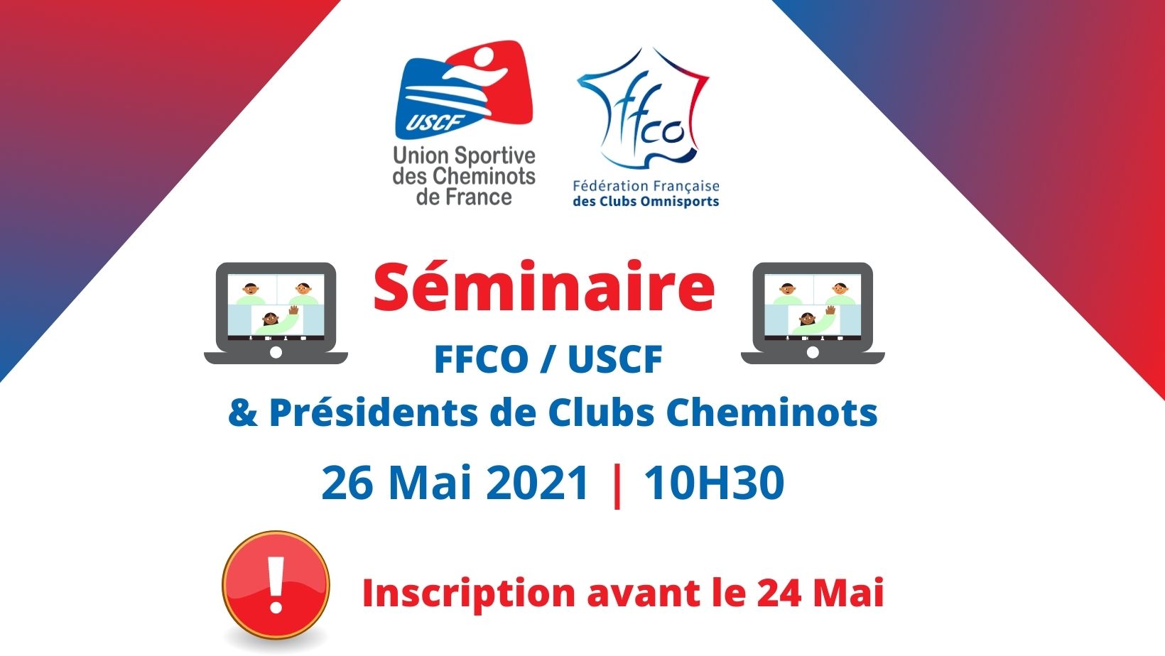 Inscrivez-vous au séminaire USCF & FFCO