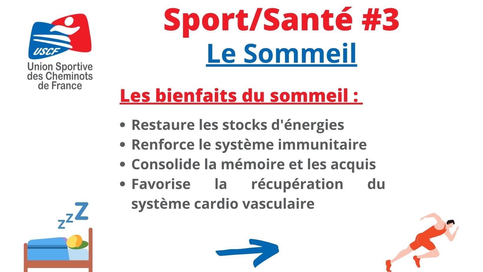 Sport/Santé #3 : Le Sommeil
