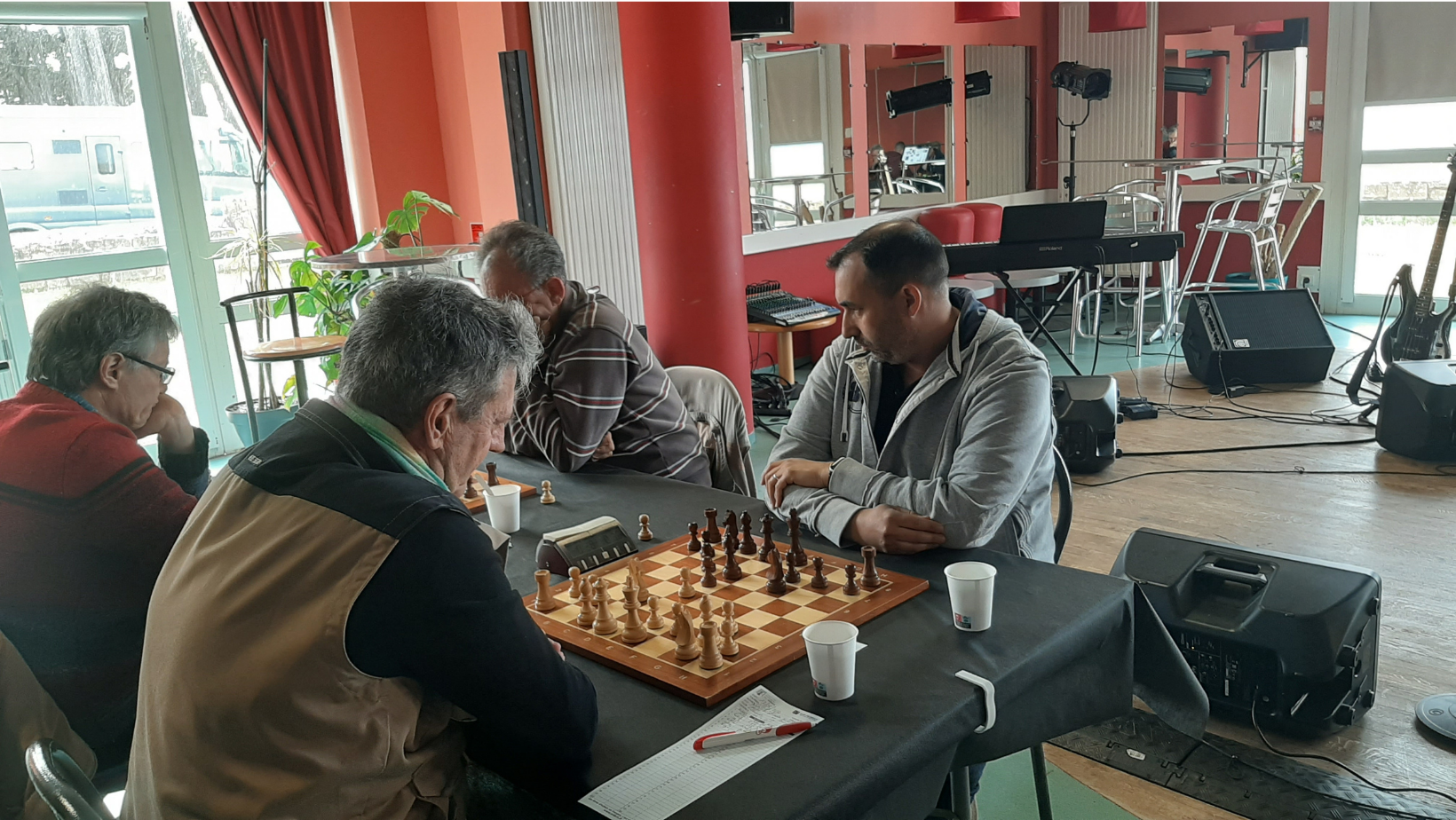 Le Comité ATL à Quiberon pour le Challenge d'Échecs