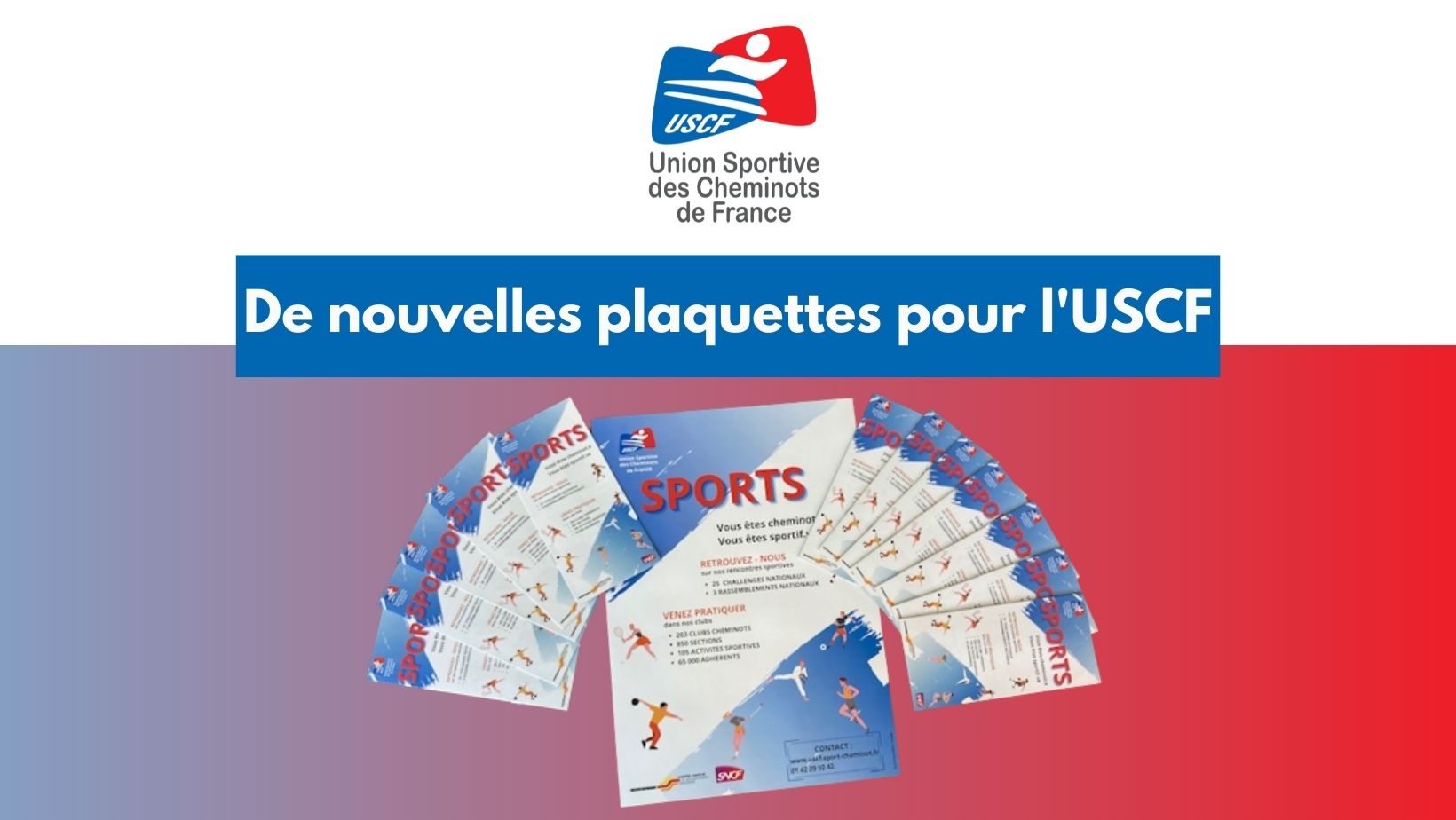 De nouvelles plaquettes de l'USCF disponibles !