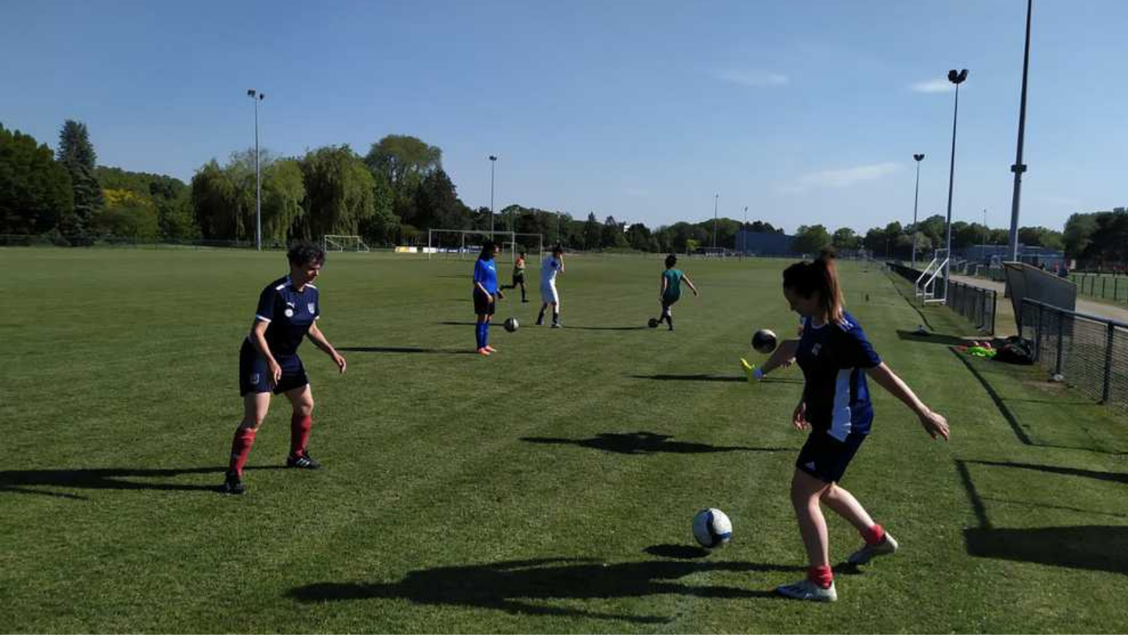 Des images du Challenge de Football Féminin du Comité SEM