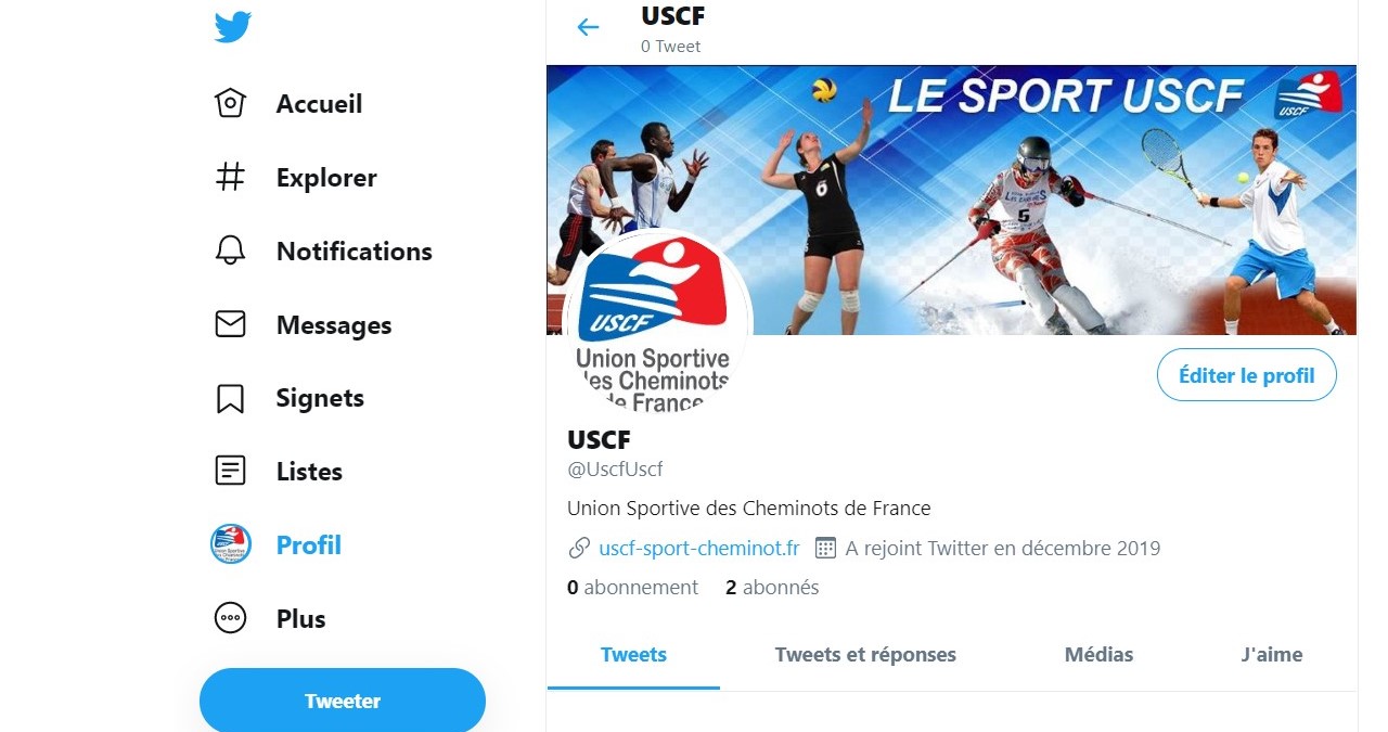 L'USCF est sur Twitter !!!!