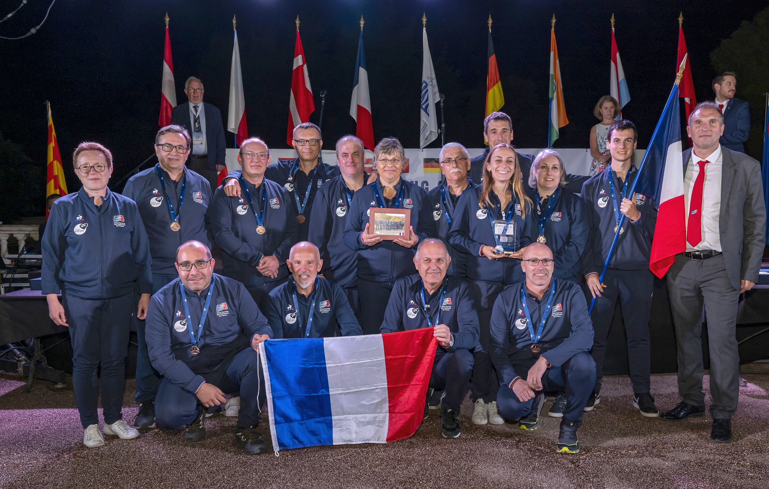La France termine 3eme à l'USIC de tir sportif