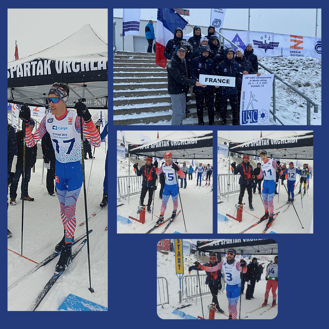 Premières images du Championnat USIC de Ski Nordique en République Tchèque