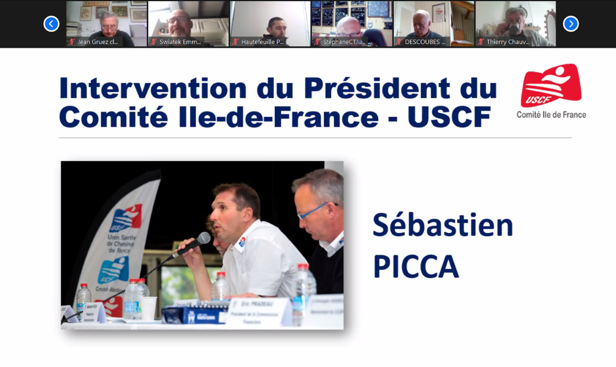 La réunion préparatoire du CIDF a eu lieu ce Jeudi 18 Mars